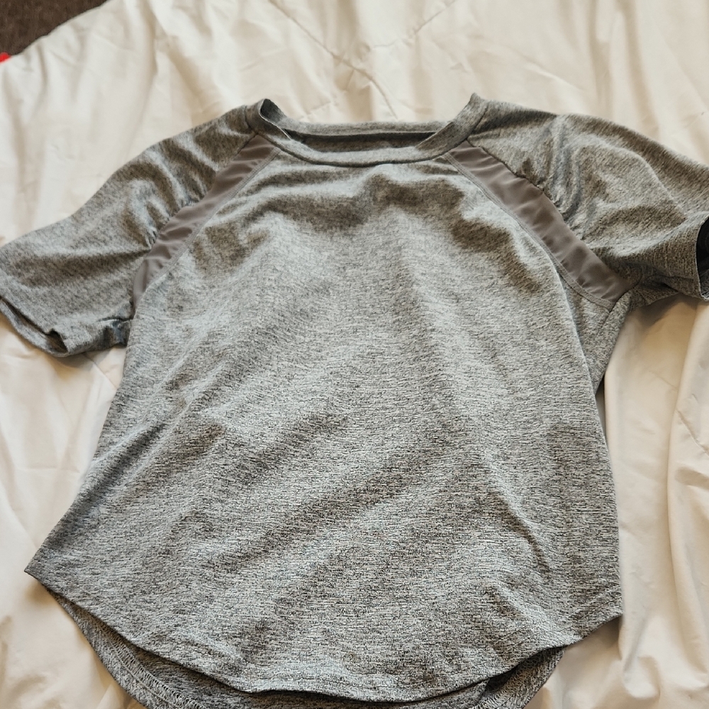 Gray Athletic T-Shirt